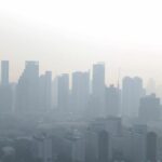 Ilustrasi kabut asap dan polusi udara