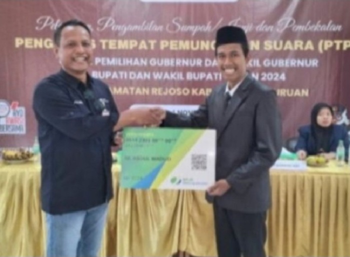 Pengawas TPS se-Kabupaten Pasuruan Kini Terlindungi BPJS Ketenagakerjaan